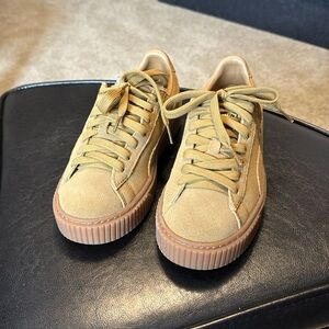 Puma suede sneakers